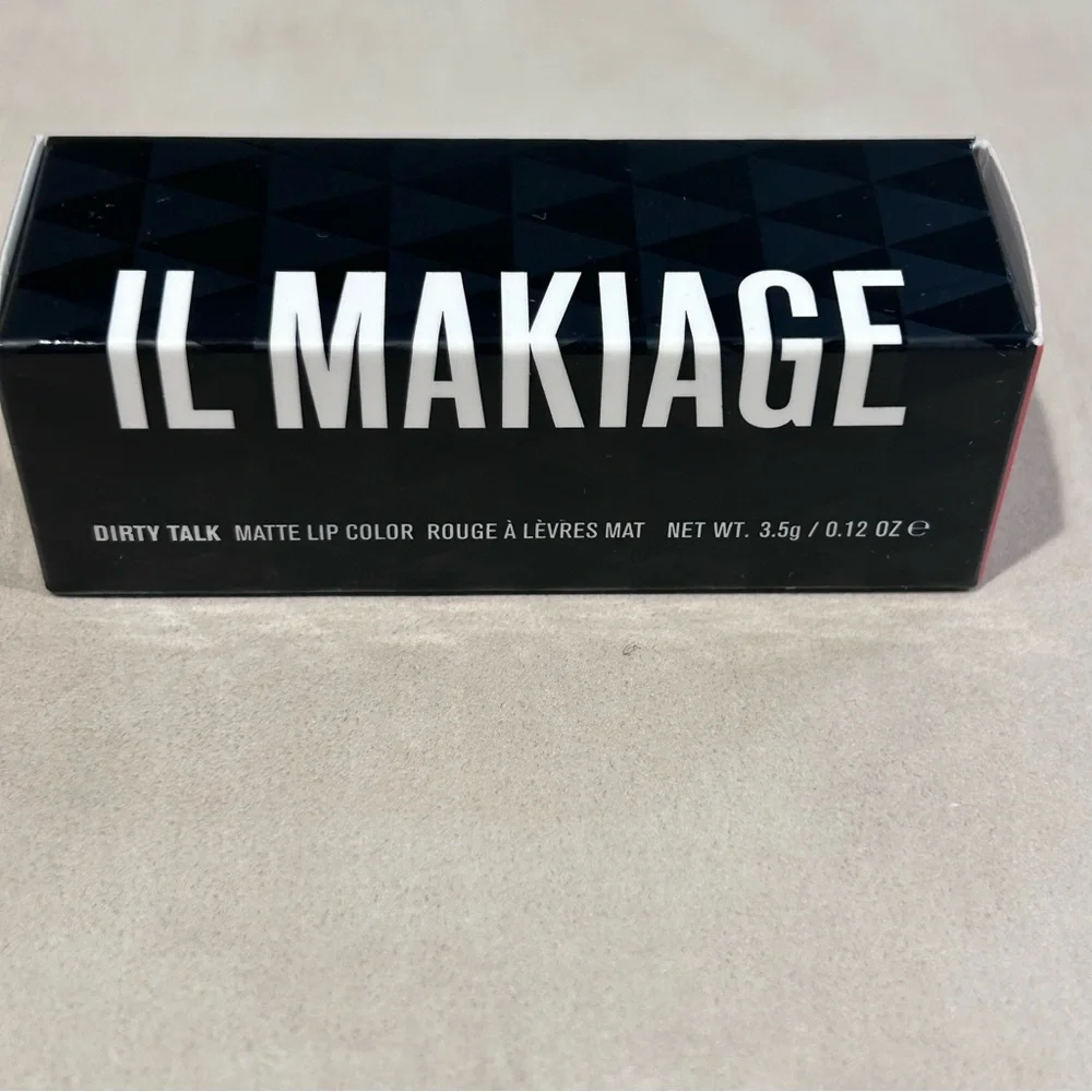 IL MAKIAGE DIRTY TALK LIPSTICK SILKY-MATTE LIP COLOR Elwa NIB